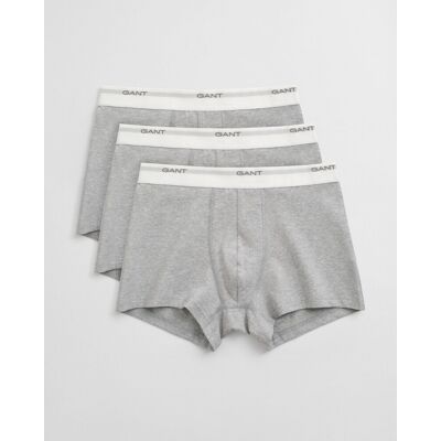 Gant Ondermode Core Trunk 3Pack Licht Grijs / male Gant Ondermode Core Trunk 3Pack Licht Grijs / male