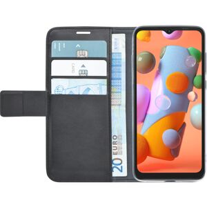 Azuri Wallet Samsung Galaxy A12 Book Case Zwart