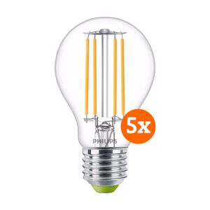 Philips LED Filament lamp - 2,3W - E27 - warm wit licht 5-pack