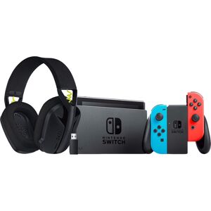 Nintendo Switch Rood/Blauw + Logitech G435