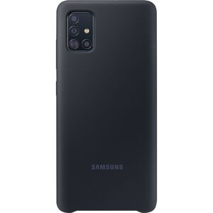 Samsung Galaxy A51 Silicone Back Cover Zwart