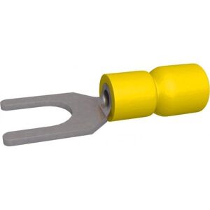 BizLine vorkkabelschoen Geel Geïsoleerd 4-6mm2 - M6