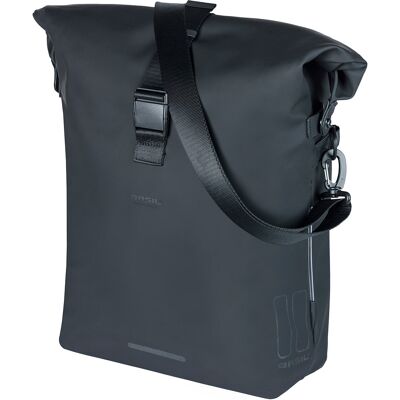 Basil Enkele fietstas SoHo Nordlicht MIK Studs 17L Zwart Basil Enkele fietstas SoHo Nordlicht MIK Studs 17L Zwart