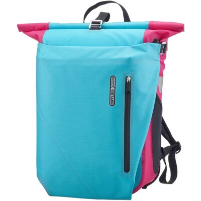 Ortlieb Enkele Fietstas en Rugtas Vario Cyber Blue QL 2.1 - 26L Ortlieb Enkele Fietstas en Rugtas Vario Cyber Blue QL 2.1 - 26L