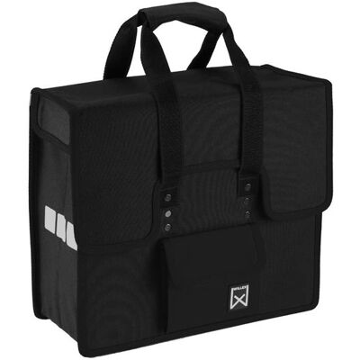 Willex Enkele fietstas/ Shopper 18L Zwart Willex Enkele fietstas/ Shopper 18L Zwart