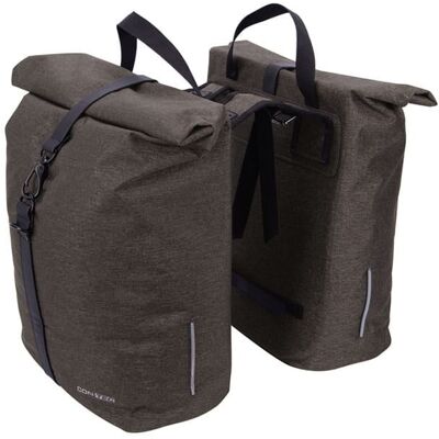 CONTEC Dubbele fietstas LIM Double 34L Olijfgroen CONTEC Dubbele fietstas LIM Double 34L Olijfgroen
