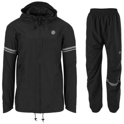 AGU Original Rain Suit Essential - Regenpak Zwart - Maat XXL AGU Original Rain Suit Essential - Regenpak Zwart - Maat XXL