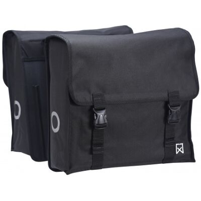 Willex Basic Dubbele Shopper XXL 46L Zwart Willex Basic Dubbele Shopper XXL 46L Zwart