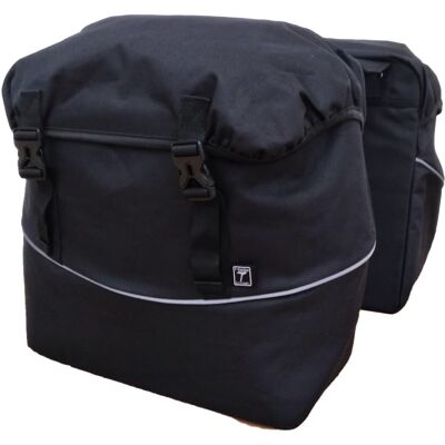 Willex - Double Traveller Bag - 40L - Zwart - Pannier tas Willex - Double Traveller Bag - 40L - Zwart - Pannier tas
