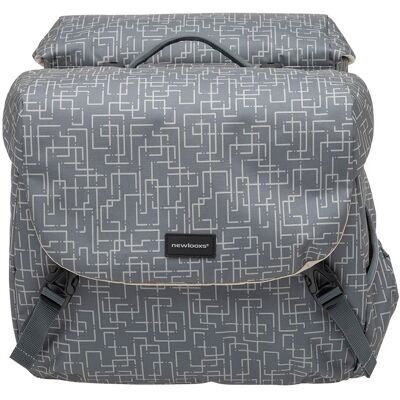 Mondi Joy Dubbele Fietstas - Waterdichte Racktime Snap-it - 38L - Grijs Mondi Joy Dubbele Fietstas - Waterdichte Racktime Snap-it - 38L - Grijs