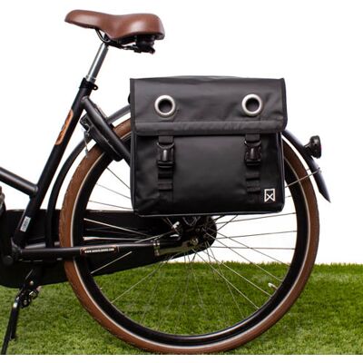 Willex Dubbele fietstas Bisonyl 30L Zwart Willex Dubbele fietstas Bisonyl 30L Zwart