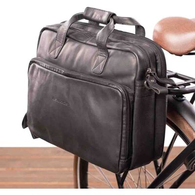 New Looxs Enkele Fietstas & Schoudertas Cali 17L Zwart New Looxs Enkele Fietstas & Schoudertas Cali 17L Zwart
