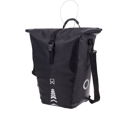 Willex Enkele fietstas Carbonite 25L Zwart Willex Enkele fietstas Carbonite 25L Zwart