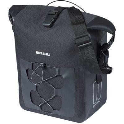 Basil Enkele Fietstas Navigator Waterproof M MIK Hooks 14L Zwart Basil Enkele Fietstas Navigator Waterproof M MIK Hooks 14L Zwart