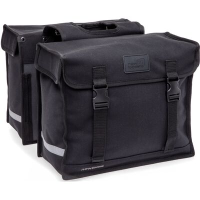 New Looxs Dubbele Fietstas Deluxe 46L Zwart New Looxs Dubbele Fietstas Deluxe 46L Zwart