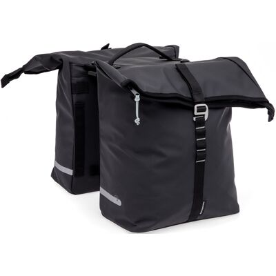 New Looxs Dubbele fietstas Cantos Double MIK 2.0 36L Black New Looxs Dubbele fietstas Cantos Double MIK 2.0 36L Black
