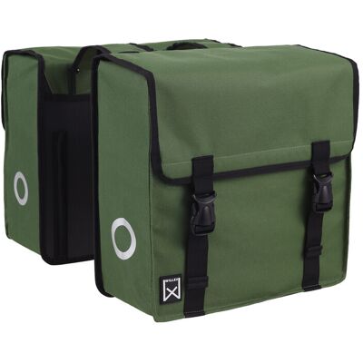 Willex Basic Dubbele Shopper XL 34L Groen Willex Basic Dubbele Shopper XL 34L Groen