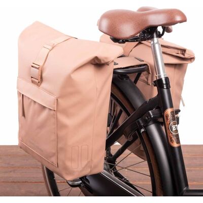 Basil Dubbele fietstas Brooklyn 41L Zand Basil Dubbele fietstas Brooklyn 41L Zand
