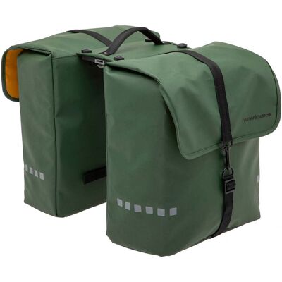 New Looxs Dubbele fietstas Odense Double MIK 2.0 39L Green New Looxs Dubbele fietstas Odense Double MIK 2.0 39L Green