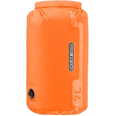 Ortlieb Ultralichte Droogtas PS10 met Ventiel Oranje 7L Ortlieb Ultralichte Droogtas PS10 met Ventiel Oranje 7L