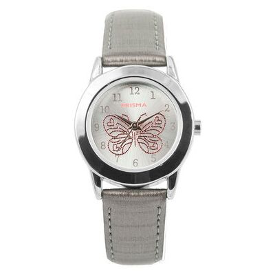 Prisma CW.186 Butterfly Cool Grey - kinderhorloge Prisma CW.186 Butterfly Cool Grey - kinderhorloge