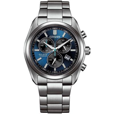 Citizen Super Titanium - AT2590-59L - Eco-Drive - Chronograaf - Horloge Citizen Super Titanium - AT2590-59L - Eco-Drive - Chronograaf - Horloge