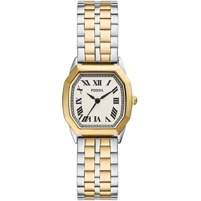 Fossil ES5362 - Harlow Gold Silver - Horloge Fossil ES5362 - Harlow Gold Silver - Horloge
