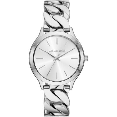 Michael Kors MK7474 - Slim Runway - Silver - Horloge Michael Kors MK7474 - Slim Runway - Silver - Horloge