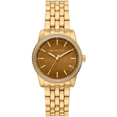 Michael Kors MK7581 - Bryant - Goudkleurig - Horloge Michael Kors MK7581 - Bryant - Goudkleurig - Horloge