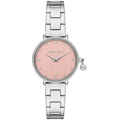 Michael Kors MK7617 - Pyper - Zilverkleurig - Horloge Michael Kors MK7617 - Pyper - Zilverkleurig - Horloge
