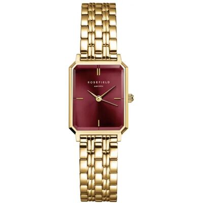 Rosefield OBGSG-O83 - Octagan XS - Burgundy Sunray - Horloge Rosefield OBGSG-O83 - Octagan XS - Burgundy Sunray - Horloge
