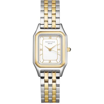 Rosefield OCWDSD-OC03 - Octagan - Ivy White Duotone Roman - Horloge Rosefield OCWDSD-OC03 - Octagan - Ivy White Duotone Roman - Horloge