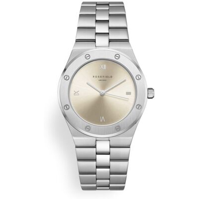 Rosefield SPCSSS-SP03 - Rose Ivory Sunray - Horloge Rosefield SPCSSS-SP03 - Rose Ivory Sunray - Horloge