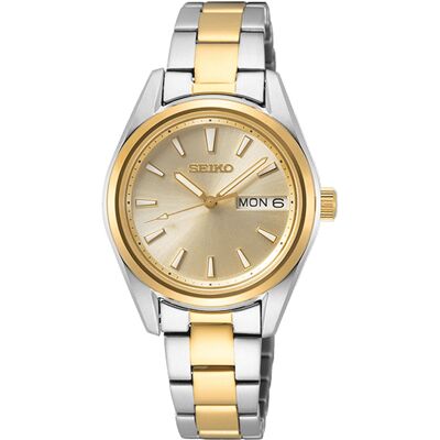 Seiko SUR354P1 Saffierglas dameshorloge Seiko SUR354P1 Saffierglas dameshorloge