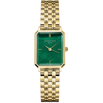 Rosefield OEGSG-O79 - Octagon XS - Emerald Gold - Horloge Rosefield OEGSG-O79 - Octagon XS - Emerald Gold - Horloge