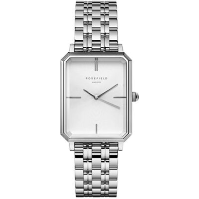 Rosefield OCWSS-O41 Zilverkleurig horloge Rosefield OCWSS-O41 Zilverkleurig horloge