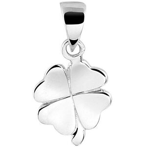 Quickjewels Huiscollectie Zilver Zilver Gerhodineerde Hanger klaver 1332033