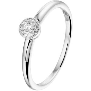 Quickjewels Huiscollectie Goud ring diamant 0.09ct h si 14K witgoud 4105458 Quickjewels Huiscollectie Goud ring diamant 0.09ct h si 14K witgoud 4105458