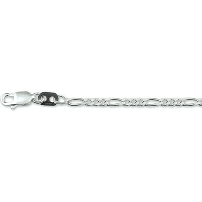 Quickjewels Huiscollectie Zilver enkelbandje figaro 2,7 mm zilver wit 1004267 Quickjewels Huiscollectie Zilver enkelbandje figaro 2,7 mm zilver wit 1004267