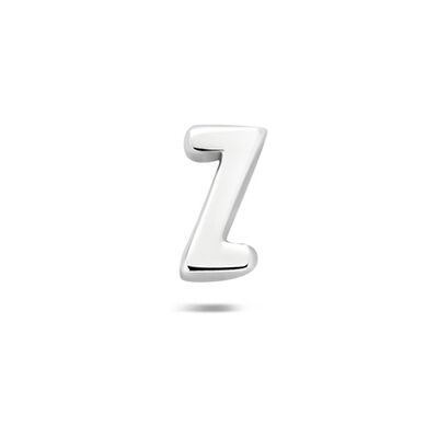 Quickjewels Huiscollectie Zilver Zilver Gerhodineerde flat back piercing letter 6 mm 1342436 Quickjewels Huiscollectie Zilver Zilver Gerhodineerde flat back piercing letter 6 mm 1342436