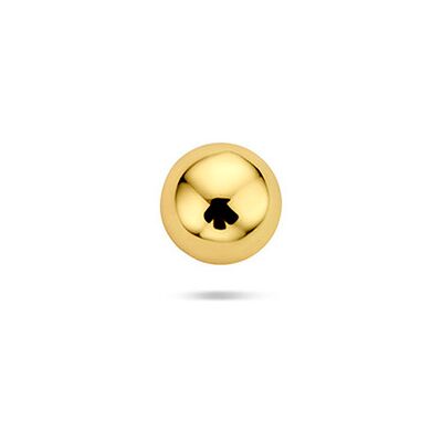 Quickjewels Huiscollectie Zilver zilver verguld (geel) flat back piercing bolletje 1 micron 2104206 Quickjewels Huiscollectie Zilver zilver verguld (geel) flat back piercing bolletje 1 micron 2104206
