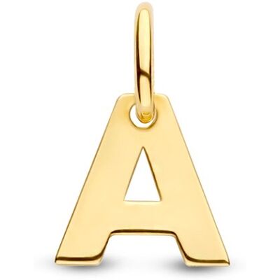 Quickjewels Huiscollectie Goud hanger letter 14K geelgoud 4023452 Quickjewels Huiscollectie Goud hanger letter 14K geelgoud 4023452
