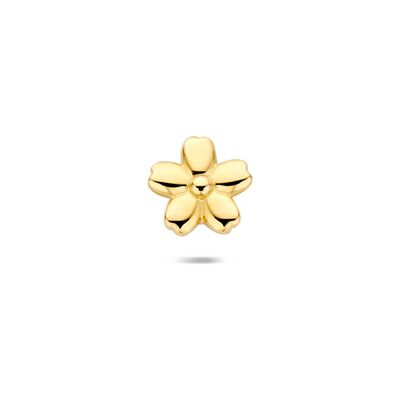 Quickjewels Huiscollectie Goud 14K geelgoud flat back piercing bloem 3,5 mm 4035642 Quickjewels Huiscollectie Goud 14K geelgoud flat back piercing bloem 3,5 mm 4035642