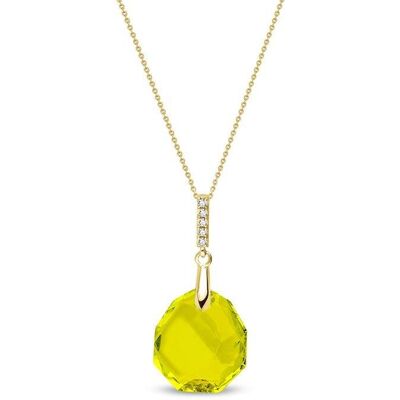 Spark NCG643616CG - Calathea Gilded - Citrus Green - Ketting Spark NCG643616CG - Calathea Gilded - Citrus Green - Ketting