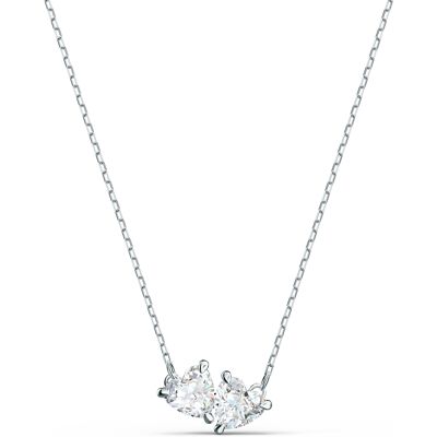 Swarovski 5517117 - Attract Soul Necklace Heart - Zilverkleur - Ketting Swarovski 5517117 - Attract Soul Necklace Heart - Zilverkleur - Ketting