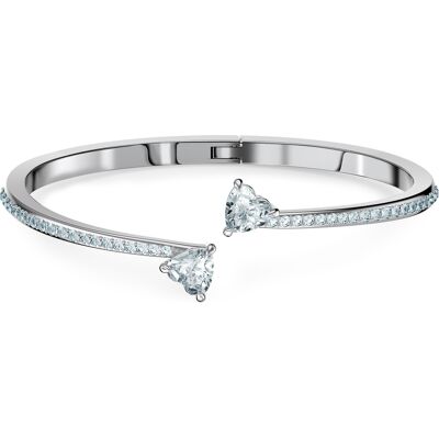 Swarovski 5518814 - Attract Soul Bangle Heart - Zilverkleur - Armband - Medium Swarovski 5518814 - Attract Soul Bangle Heart - Zilverkleur - Armband - Medium