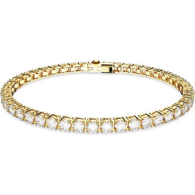 Swarovski 5657663 - Matrix Tennis - Goudkleurig - Armband-Maat XL (19 cm) Swarovski 5657663 - Matrix Tennis - Goudkleurig - Armband-Maat XL (19 cm)
