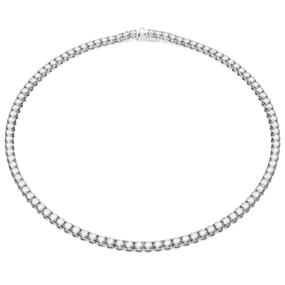 Swarovski - 5681796 - Matrix Tennis - Zilverkleur - Ketting - M Swarovski - 5681796 - Matrix Tennis - Zilverkleur - Ketting - M