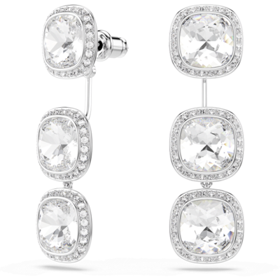 Swarovski - 5754342 - Una - Zilverkleur - Oorbellen Swarovski - 5754342 - Una - Zilverkleur - Oorbellen