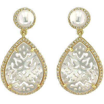 Spark 70583012- Cleopetra pearl oorstekers Spark 70583012- Cleopetra pearl oorstekers